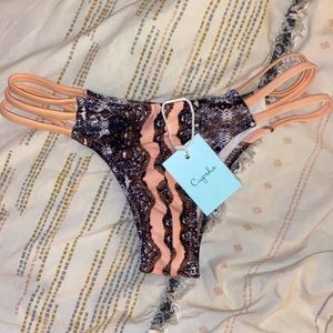 Cupshe Cheeky Bathing Suit Bottoms NWT